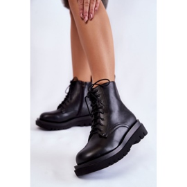 PS1 Dámské černé zateplené boty Leroy se zipem černá 2 PS1 Dámské černé zateplené boty Leroy se zipem černá 2