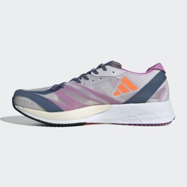 Boty Adidas Adizero Adios 7 M GX6647 bílý fialový oranžový 1