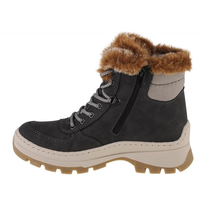 Boty Rieker W X9335-45 černý 1