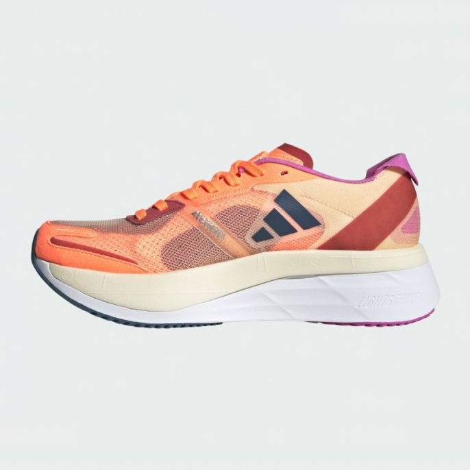 Boty Adidas Adizero Boston 11 W GX6654 černá červené fialový oranžový vícebarevný žlutá 1 Boty Adidas Adizero Boston 11 W GX6654 černá červené fialový oranžový vícebarevný žlutá 1