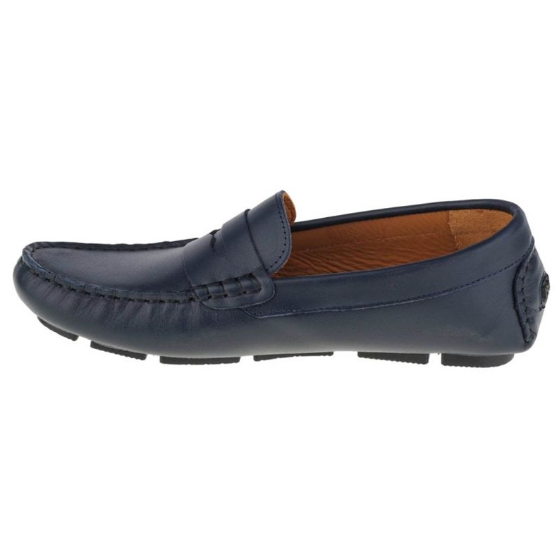 Boty Boss Moccasin W J29288-849 modrý 1