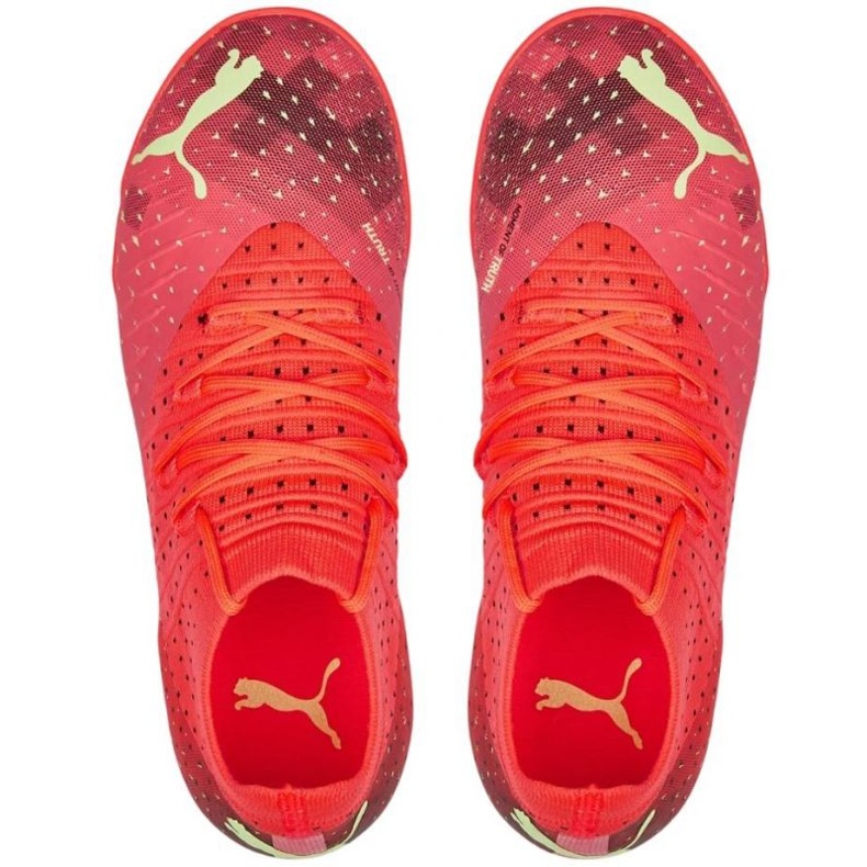Kopačky Puma Future 3.4 It Jr 107013 03 červené pomeranče a červené 1