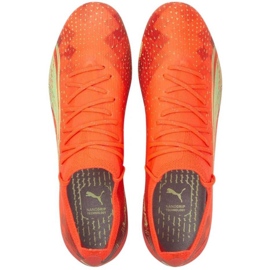Kopačky Puma Ultra Ultimate FG / AG M 106868 03 červený pomeranče a červené 1