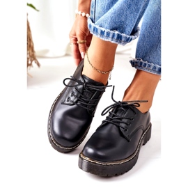 Kožené Oxfordky Big Star II274107 Černá černý 1