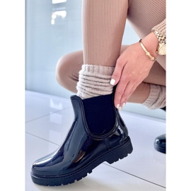 BM Dámské galoše krátké boty Jodhpur Essence Black černý 2