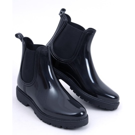BM Dámské galoše krátké boty Jodhpur Essence Black černá 5