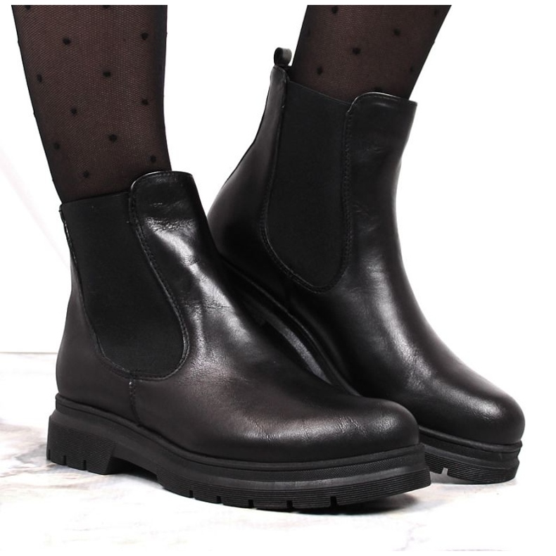 Dolomite Rage Pro Kožené nazouváky Dolce Pietro W P94 černá 2