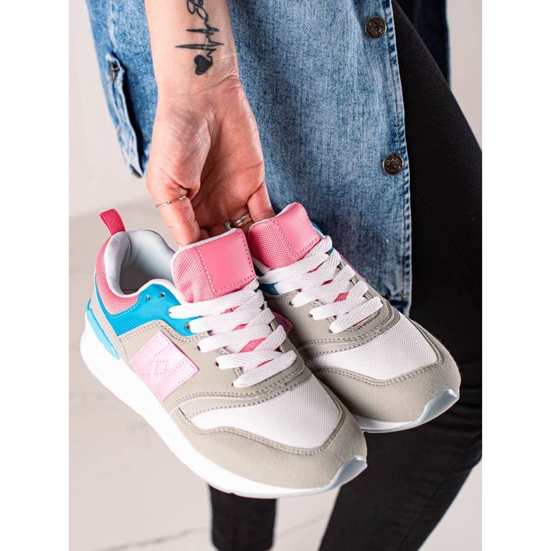 TRENDI Neformální sportovní obuv béžový vícebarevný 2