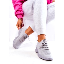 PS1 Sportovní obuv Látkové Tenisky Šedá Nolene 2 PS1 Sportovní obuv Látkové Tenisky Šedá Nolene 2