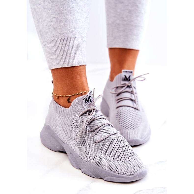 PS1 Sportovní obuv Látkové Tenisky Šedá Nolene 3