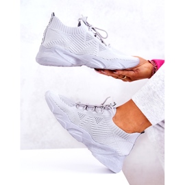 PS1 Sportovní obuv Látkové Tenisky Šedá Nolene 4 PS1 Sportovní obuv Látkové Tenisky Šedá Nolene 4