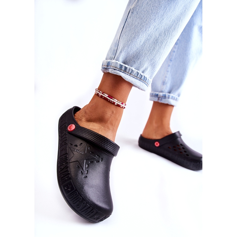 Dámské lehké pantofle Kroks Big Star II275001 Black černý 3