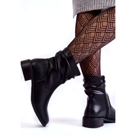 Sergio Leone Dámské krmivé ploché podpatky černé černá 4