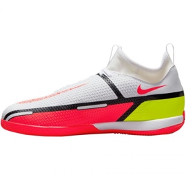 Sálová obuv Nike Phantom GT2 Academy Df Ic Jr DC0815-167 bílý červený 3