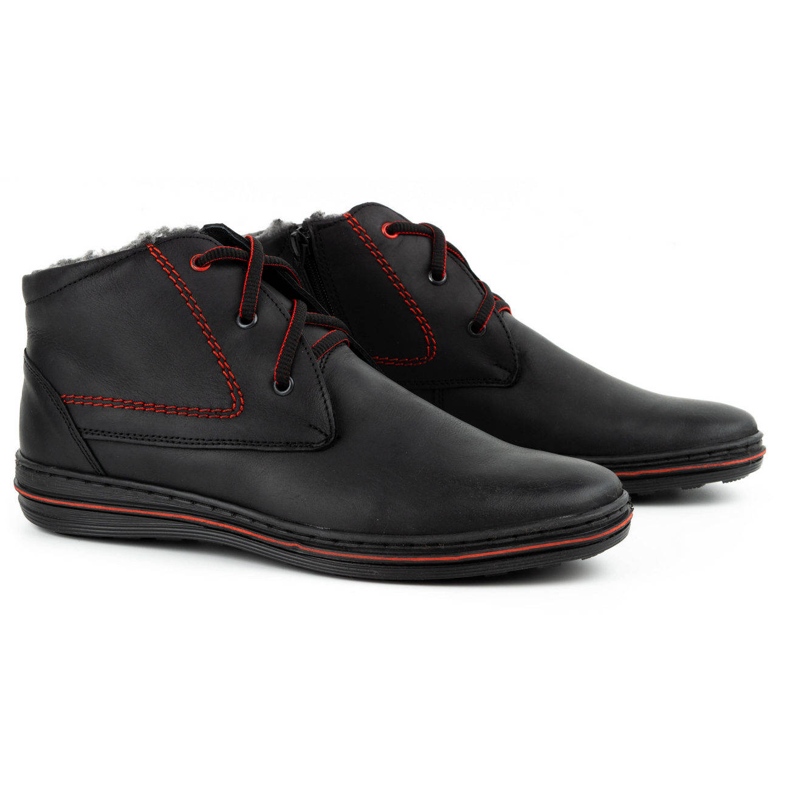 Polbut Dámské zimní zateplené boty 339 černé černá 2