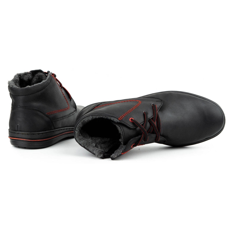 Polbut Dámské zimní zateplené boty 339 černé černá 3