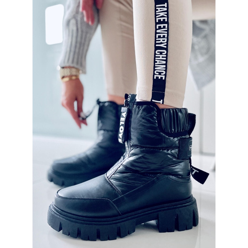 BM Zateplené sněhule od Joanie Black černá 2