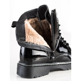 SHELOVET Módní černé boty černý 1