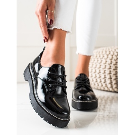 Černé boty VINCEZA černý 1