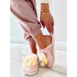 BM Dámské pantofle Pearl Pink růžový žluť 2