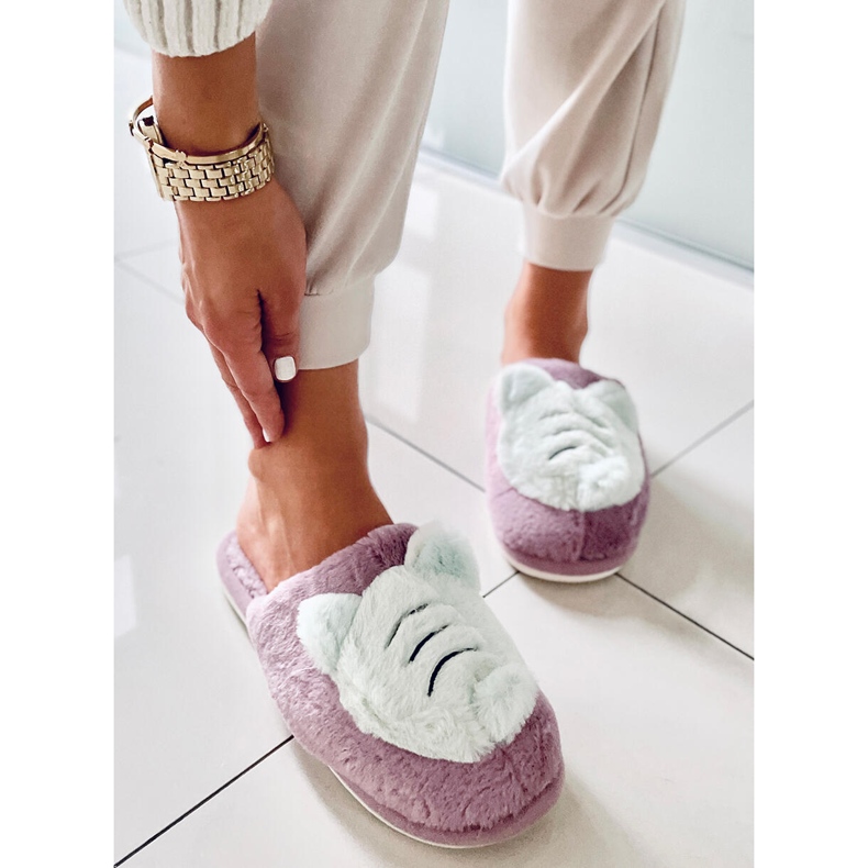 PA1 Dámské pantofle Pearl Purple fialový vícebarevný 2 PA1 Dámské pantofle Pearl Purple fialový vícebarevný 2