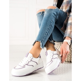 Weide Pohodlné ležérní tenisky bílý 2