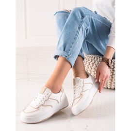 Weide Pohodlné ležérní tenisky bílý 1