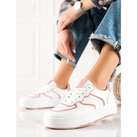 Weide Pohodlné ležérní tenisky bílý 1