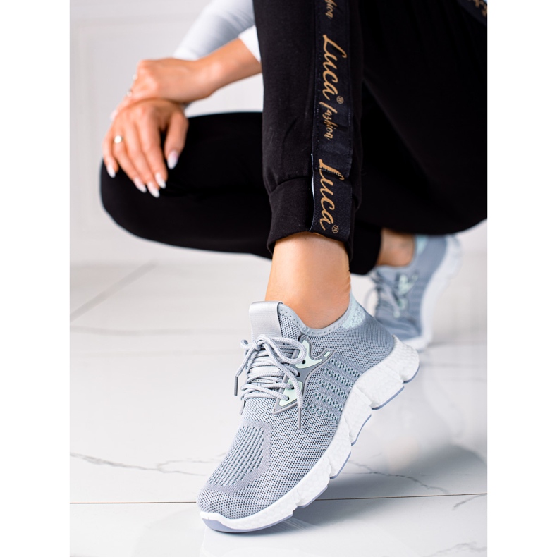 SHELOVET Lehké sportovní boty šedá 1