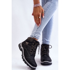 PA1 Dámské Trapper Boty Teplý zip Black Jake černá 1