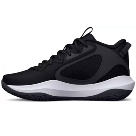 Basketbalové boty Under Armour Gs Lockdown 6 Jr. 3025617 001 černá černá 1