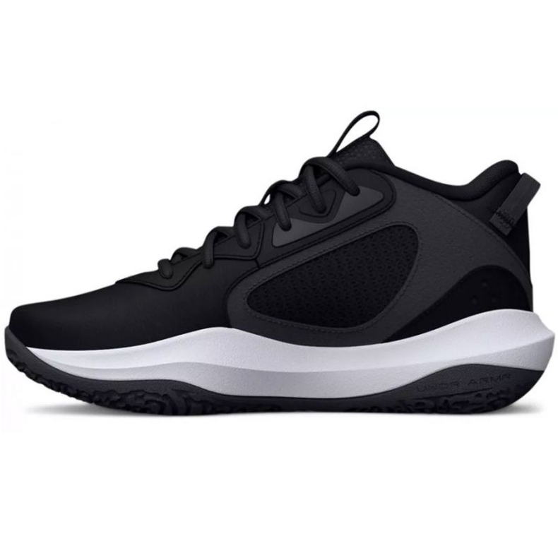 Basketbalové boty Under Armour Gs Lockdown 6 Jr. 3025617 001 černý černý 1