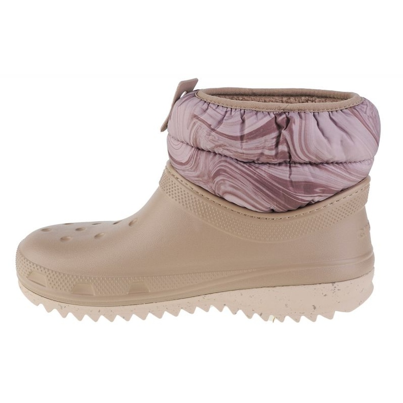 Crocs Classic Neo Puff Shorty Boot 207311-195 béžový 1