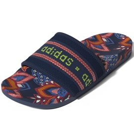 Pantofle Adidas Adilette Comfort W GV7086 červené námořnická modrá růžový zelená 2
