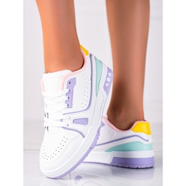 SHELOVET Módní sportovní obuv bílý 1