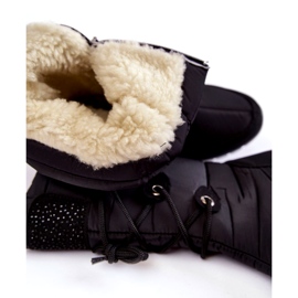 Vysoce teplé boty do sněhu Progress PROGJ-20-07 Black černá 3