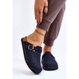 Dámské preventivní pantofle Inblu DJ-07-041 Navy Blue modrý 1