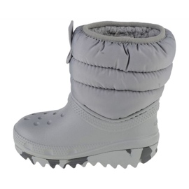 Boty Crocs Classic Neo Puff Boot Toddler 207683-007 šedá 1 Boty Crocs Classic Neo Puff Boot Toddler 207683-007 šedá 1