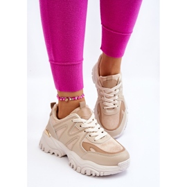 PG1 Klasické Sportovní Boty Na Béžové Bowie Platformě béžový 2 PG1 Klasické Sportovní Boty Na Béžové Bowie Platformě béžový 2