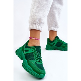 PG1 Módní sportovní obuv Tenisky Green Frezio zelená 2