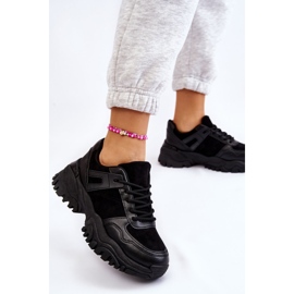 PG1 Módní sportovní obuv Tenisky Černé Frezio černá 2