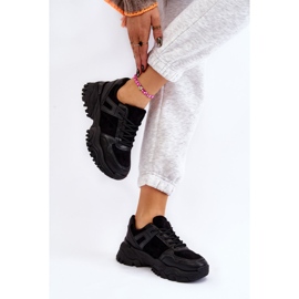 PG1 Módní sportovní obuv Tenisky Černé Frezio černá 1