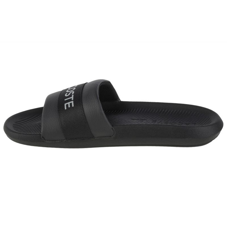 Pantofle Lacoste Croco Slide 0721 1 M 741CMA000702H černá 1 Pantofle Lacoste Croco Slide 0721 1 M 741CMA000702H černá 1