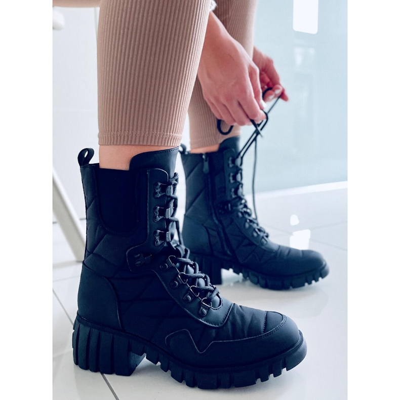 BM Nylonové boty Jewel Black černý 2
