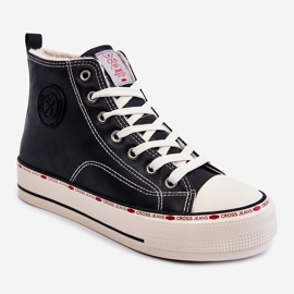 Dámské vysoké tenisky Cross Jeans KK2R4042C Black černá 1