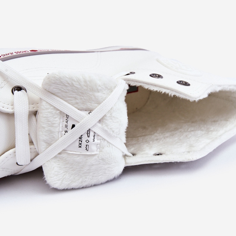 Dámské vysoké tenisky Cross Jeans KK2R4044C Bílé bílý 1 Dámské vysoké tenisky Cross Jeans KK2R4044C Bílé bílý 1