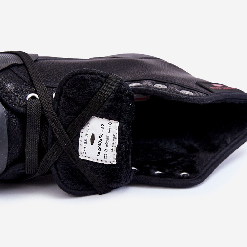 Dámské vysoké tenisky Cross Jeans KK2R4055C Black černá 1