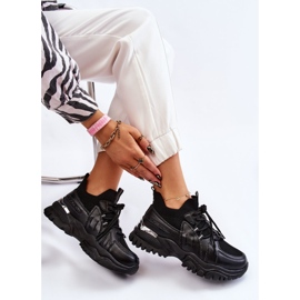 BM Dámské ponožkové nazouvací sportovní boty Černá Berna 1