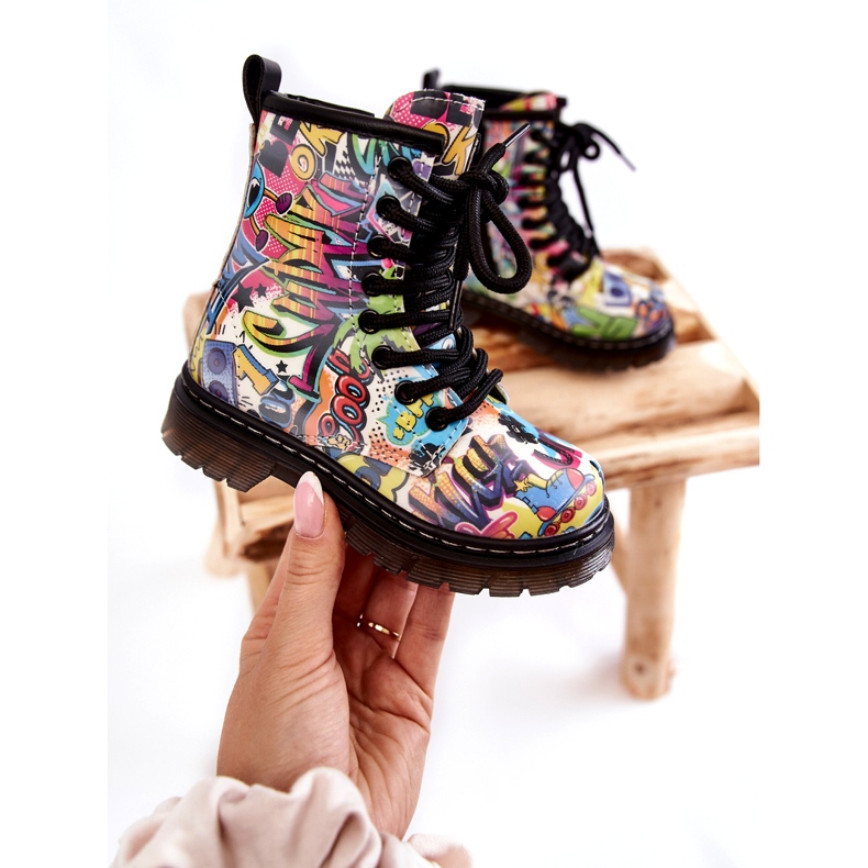 Dětské teplé boty, vícebarevné vícebarevný vícebarevný 4