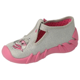 Dětské boty Befado speedy 110N454 růžový stříbro 4